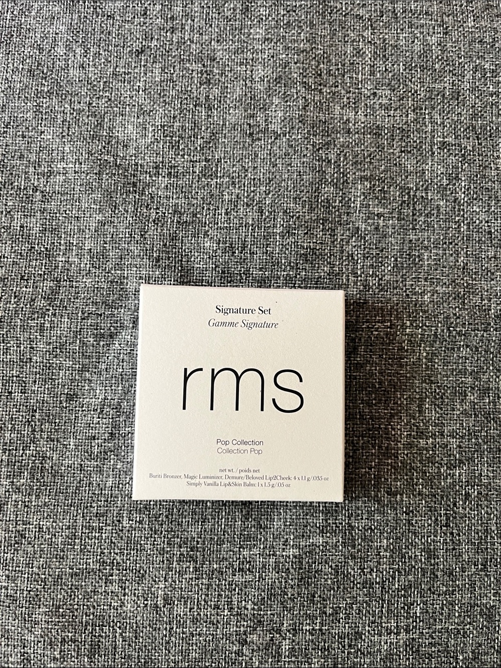 RMS Beauty Signature Set - Beige White Packaging